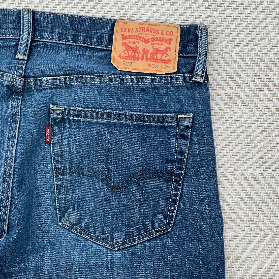 리바이스 527 부츠컷 데님팬츠 r2537 상품이미지6