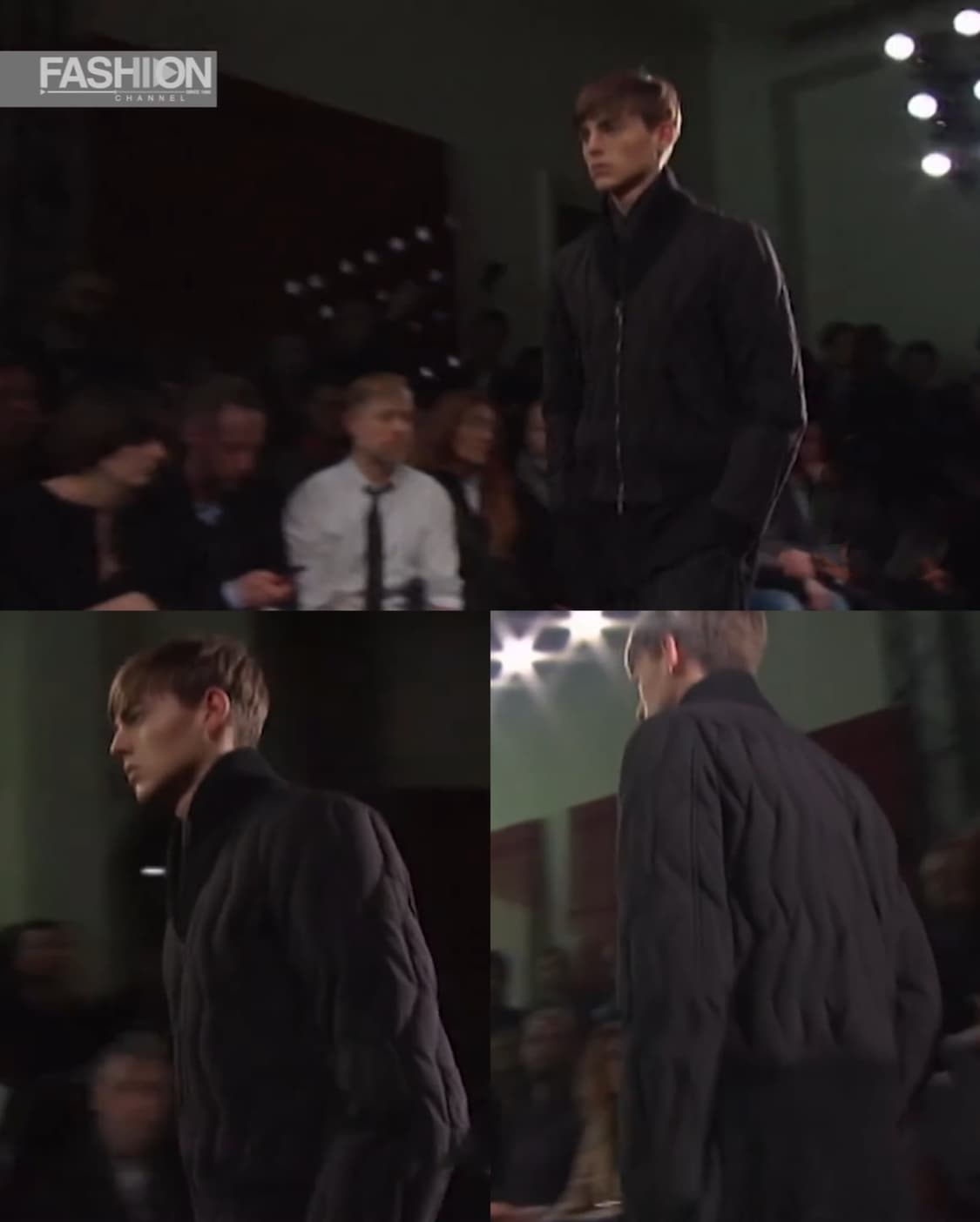 생로랑 10fw 런웨이 피스 밀리터리 봄버 자켓 상품이미지4