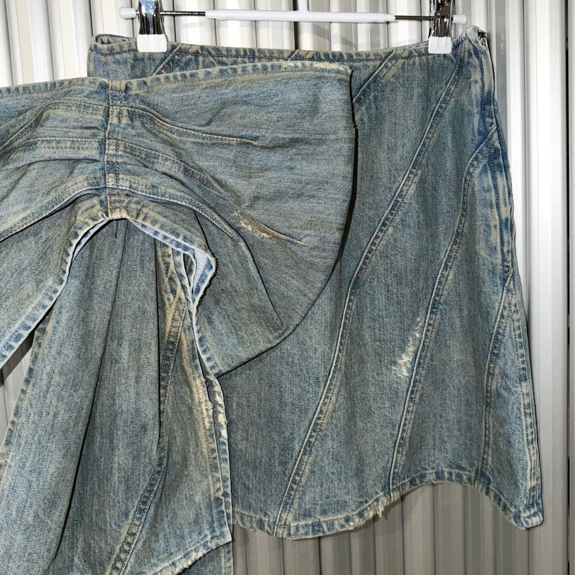 miumiu denim skirt 상품이미지5