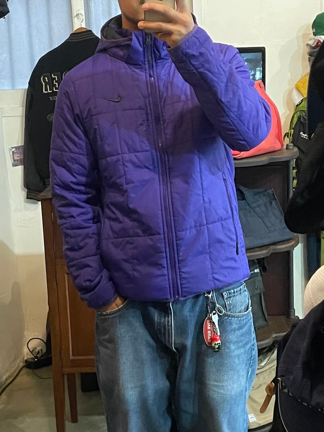 나이키 경량패딩 M 상품이미지4