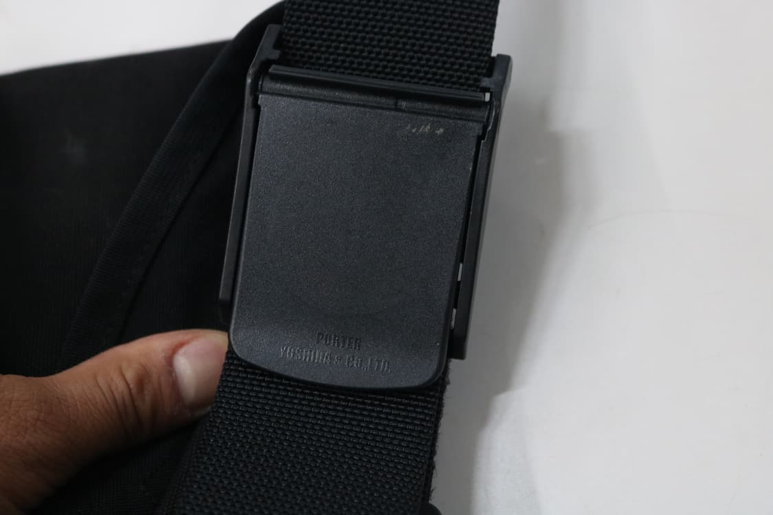 포터 블랙 캔버스 바이커백 상품이미지4