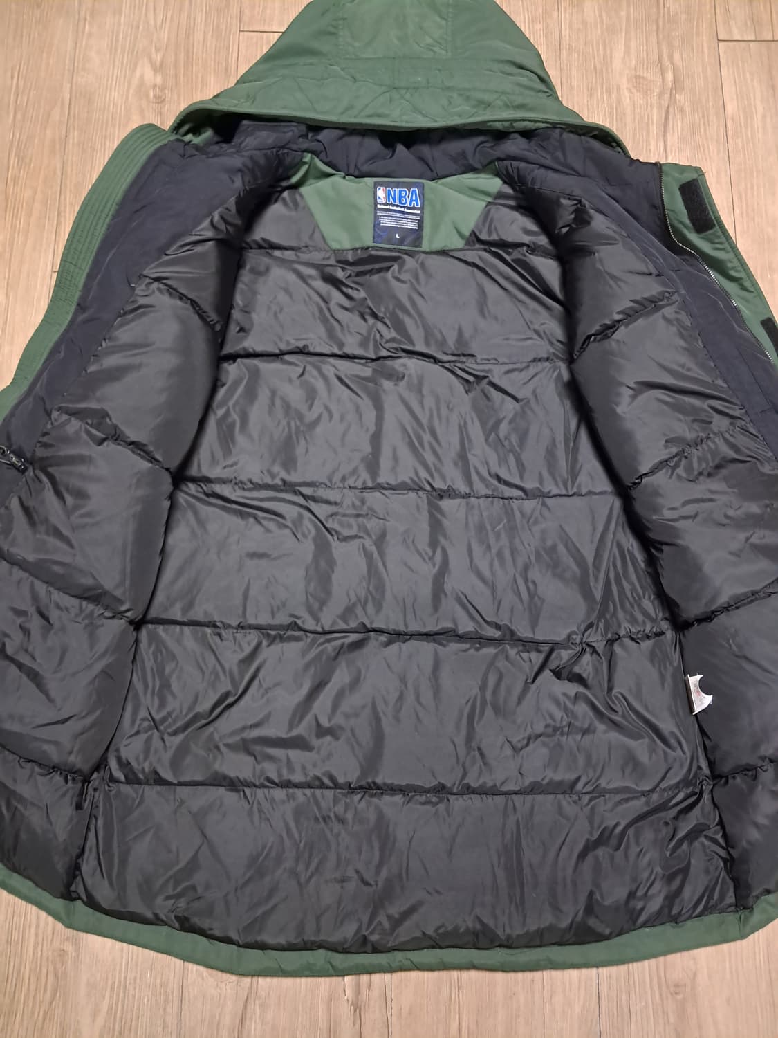 NBA 롱패딩 파카 남성L 상품이미지6