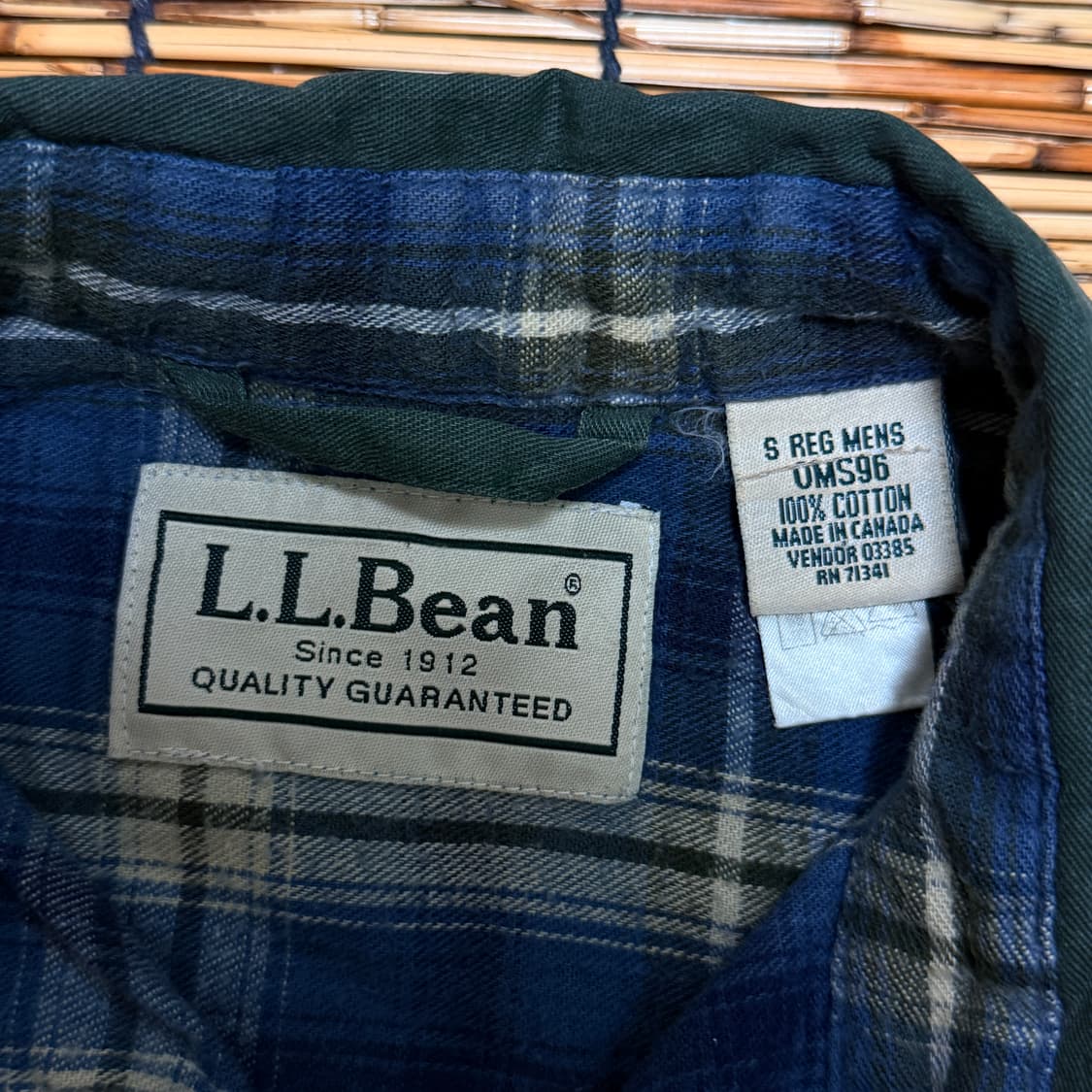 L.L.Bean 일본판 카키 셔츠 m 상품이미지7