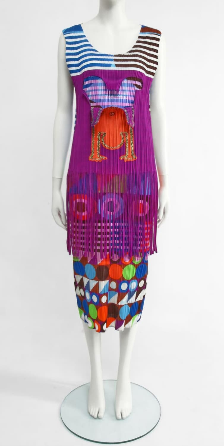 플리츠플리즈 이세이미야케 롱원피스 롱드레스 55~66 나시원피스 WM52 상품이미지7