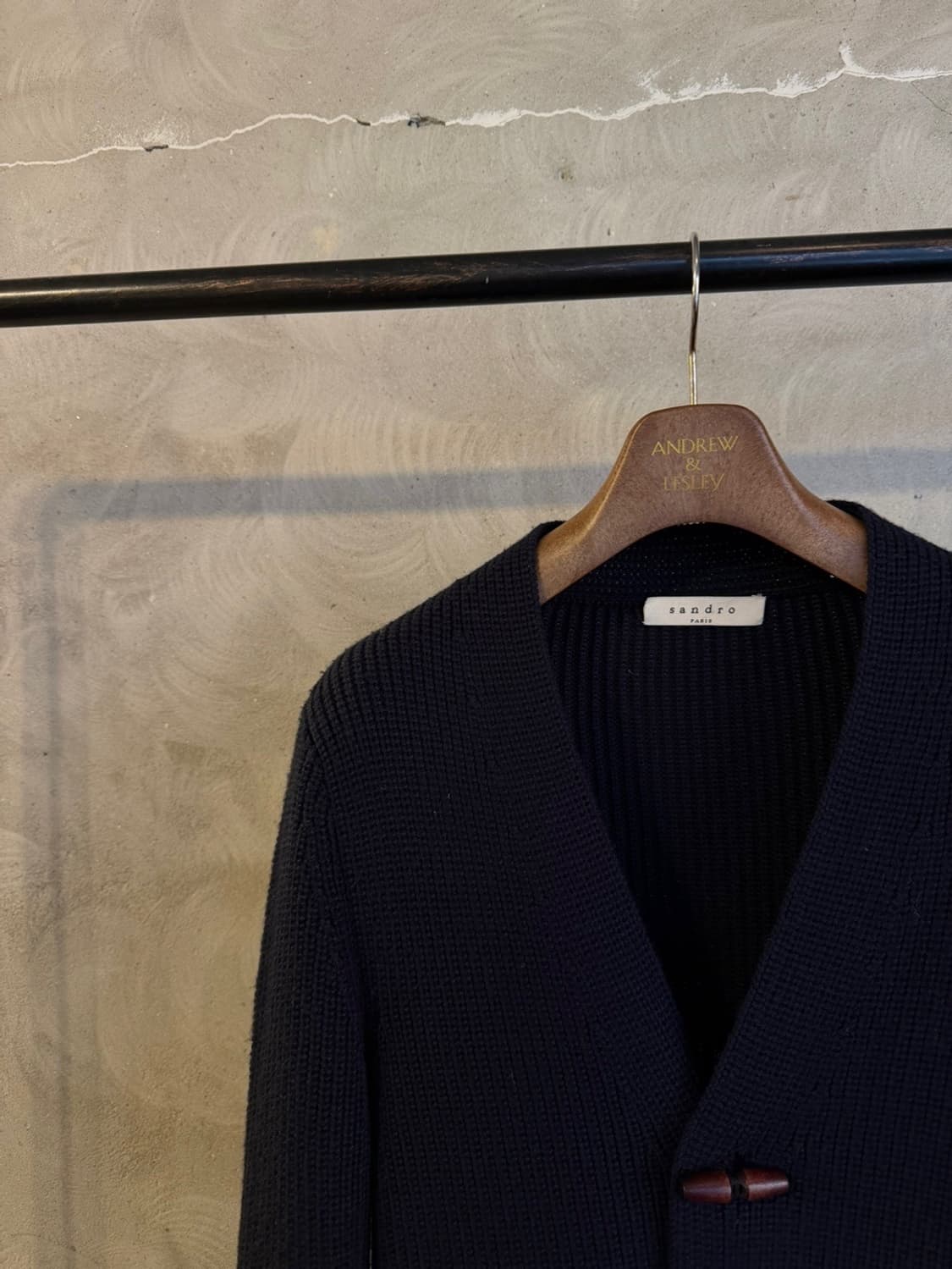 산드로 토글 니트 가디건 여성66-77 상품이미지4