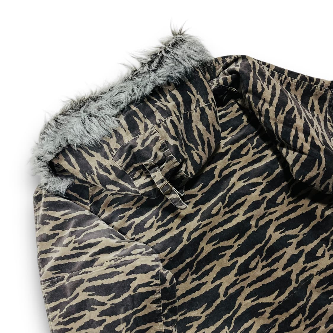 데일리 뉴스 락시크 타이거 코듀로이 빈티지 개파카 상품이미지5