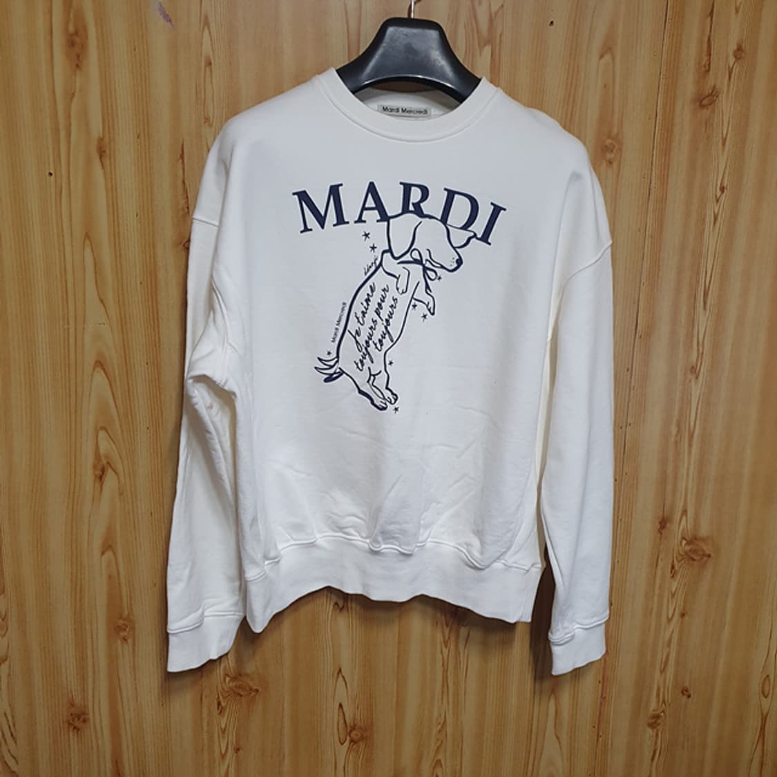 마르디메크르디 맨투맨  FREE 상품이미지1