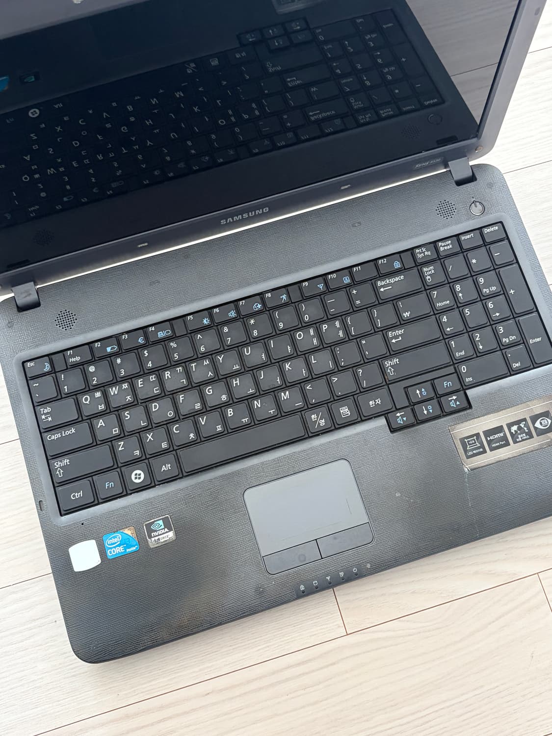 구형 삼성 SENS 노트북 R530 (부품용, 소품용)  상품이미지4