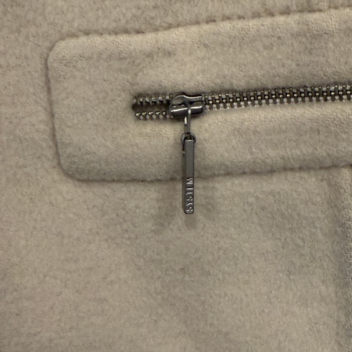 SYSTEM 한섬 시스템 울100% 자켓 S 아이보리 상품이미지4