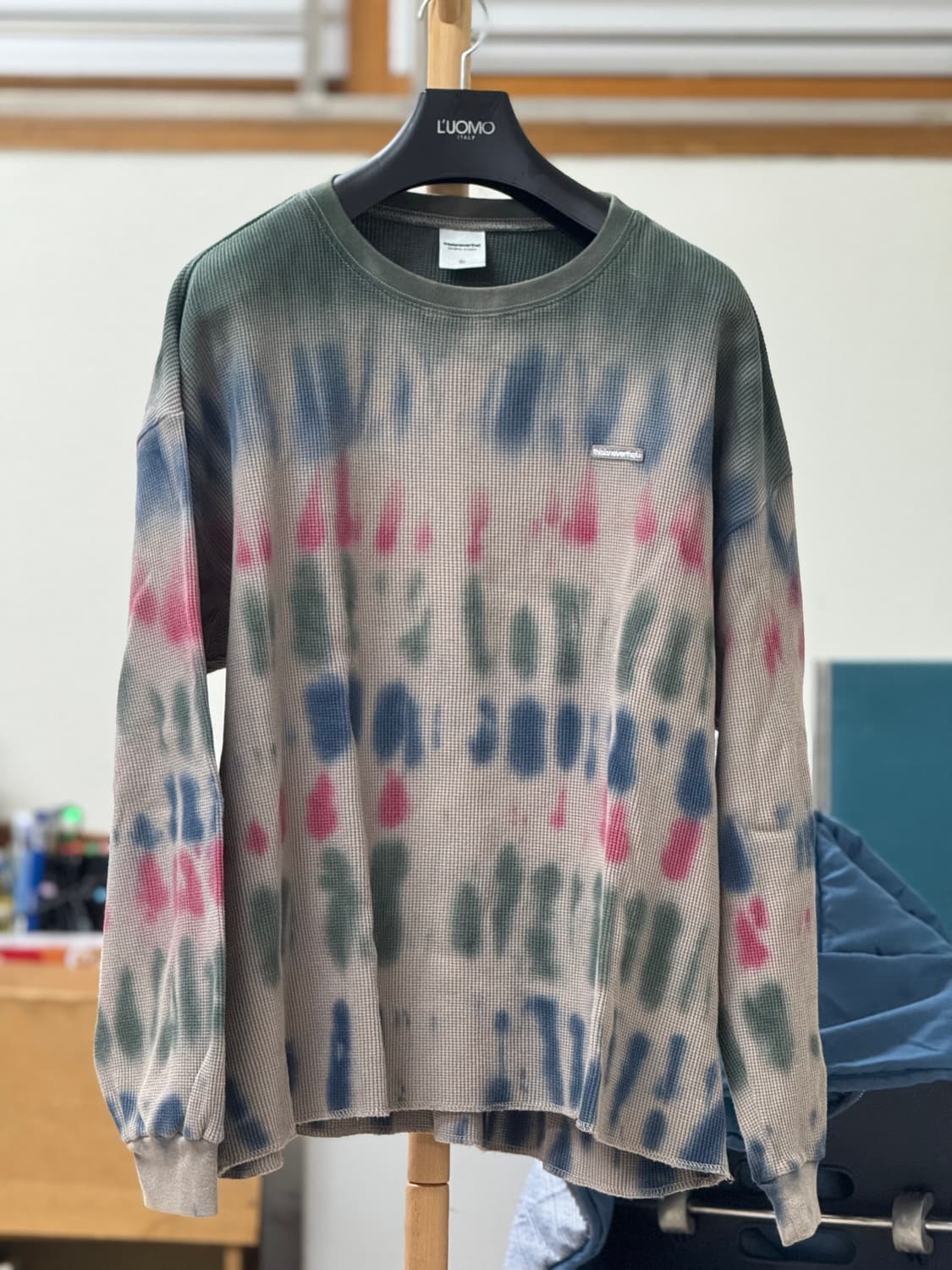 디스이즈네버뎃 타이다이 롱슬리브 와플티 XL 상품이미지1