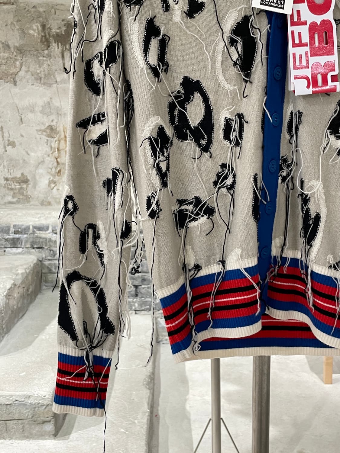 찰리 제프리 러버보이 거들 애니멀 울 가디건 상품이미지4