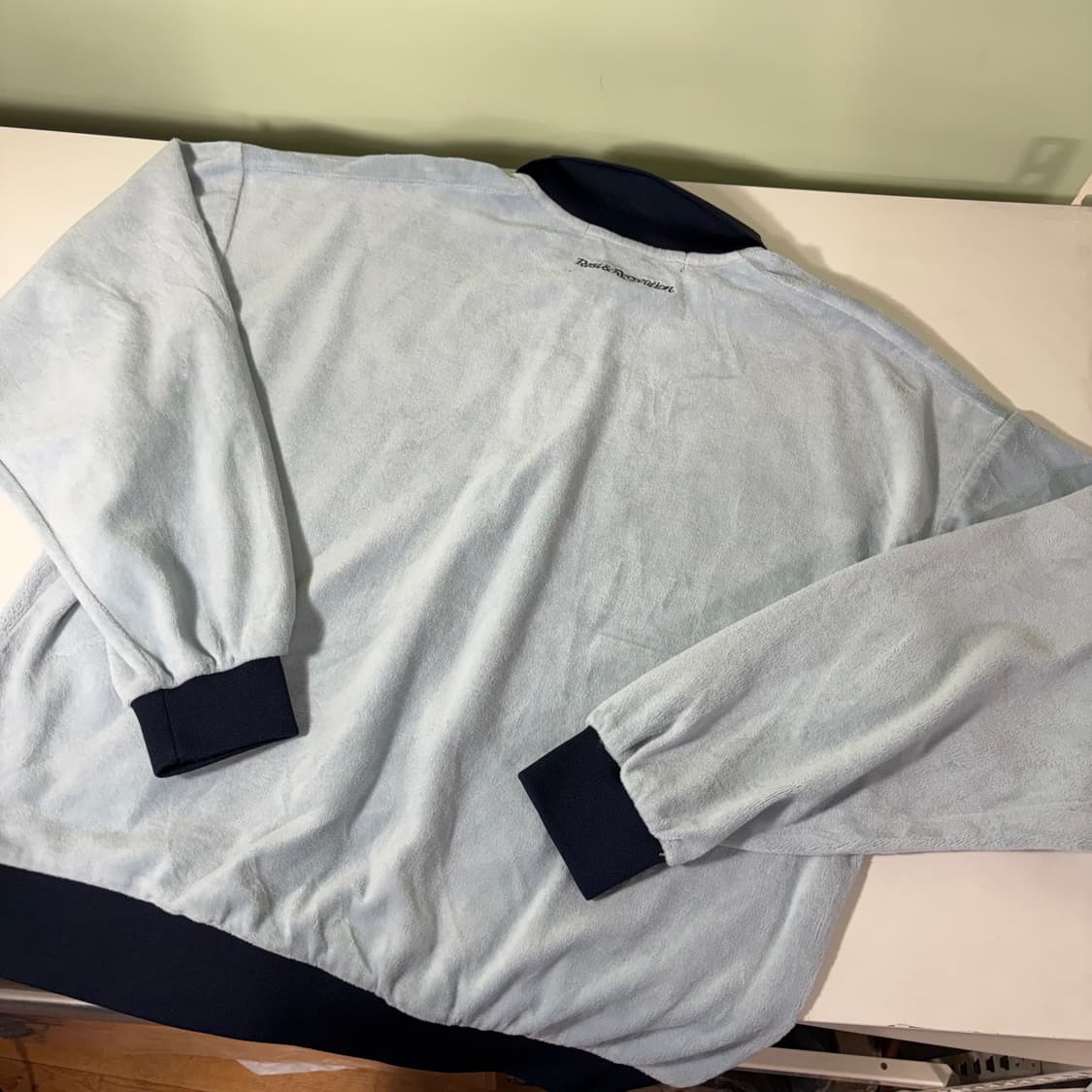 우먼OS 레스트앤레크레이션 벨벳 반집업 상품이미지2