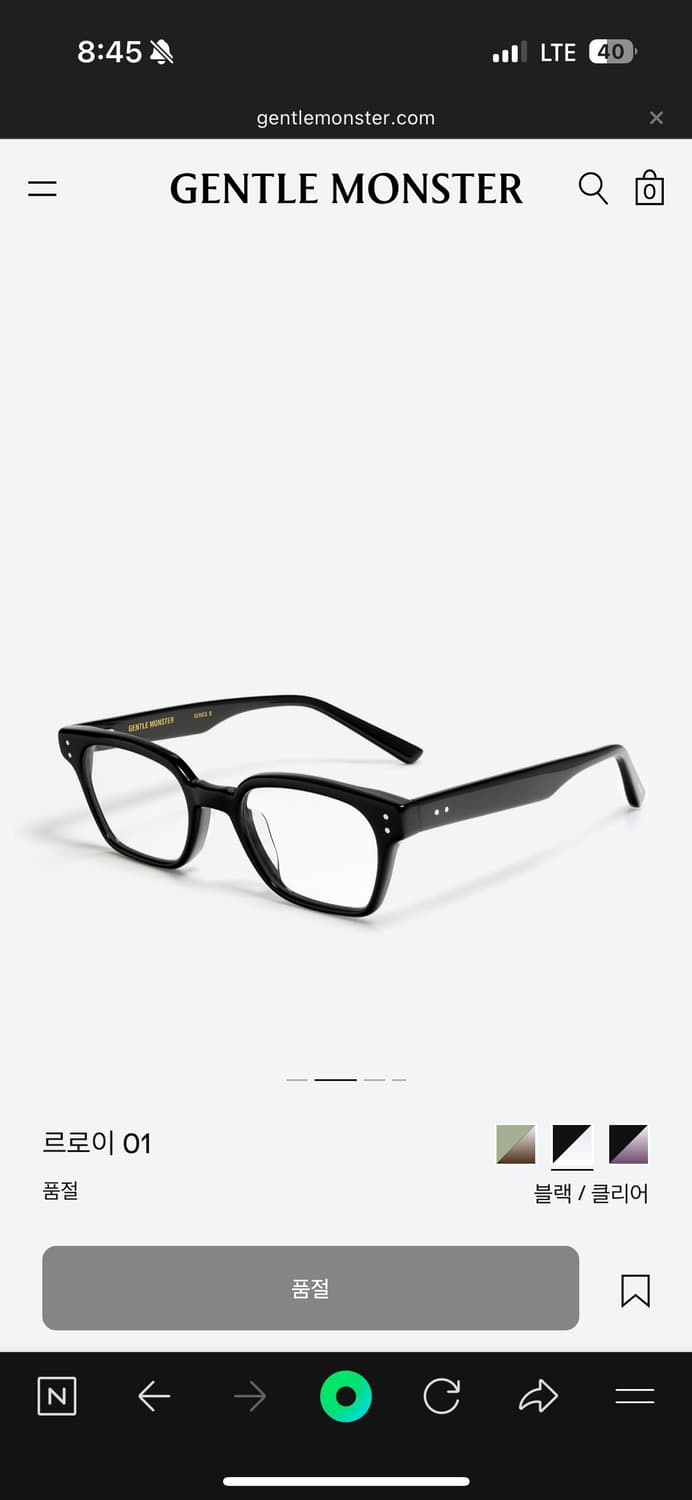 젠틀몬스터 르로이01 상품이미지2