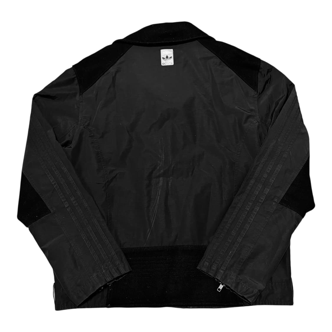 아디다스 X 베스파 00s 삼선 더블 울(양모) 라이더자켓 상품이미지2
