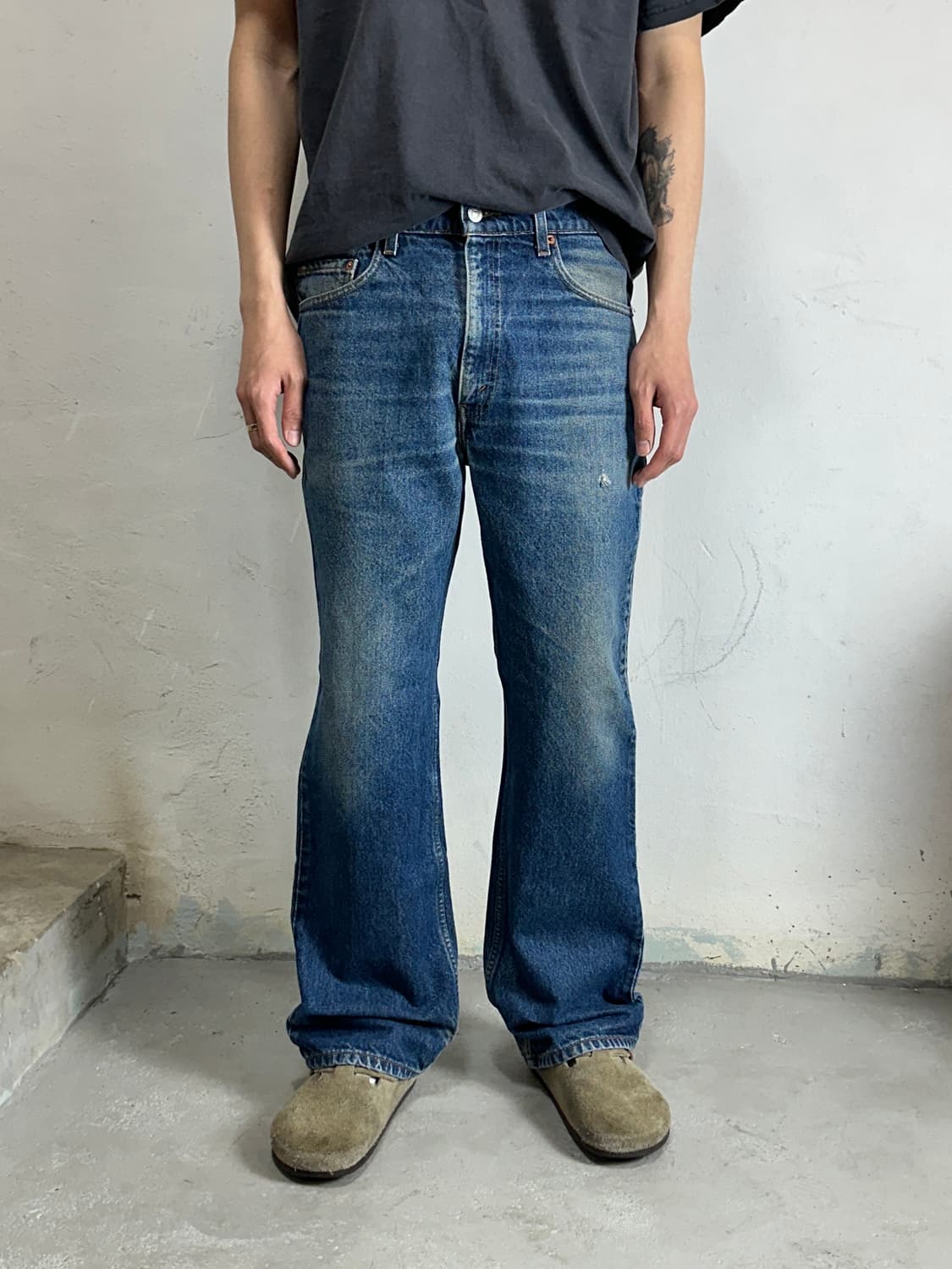 90's 빈티지 리바이스 517 부츠컷 플레어진 상품이미지1