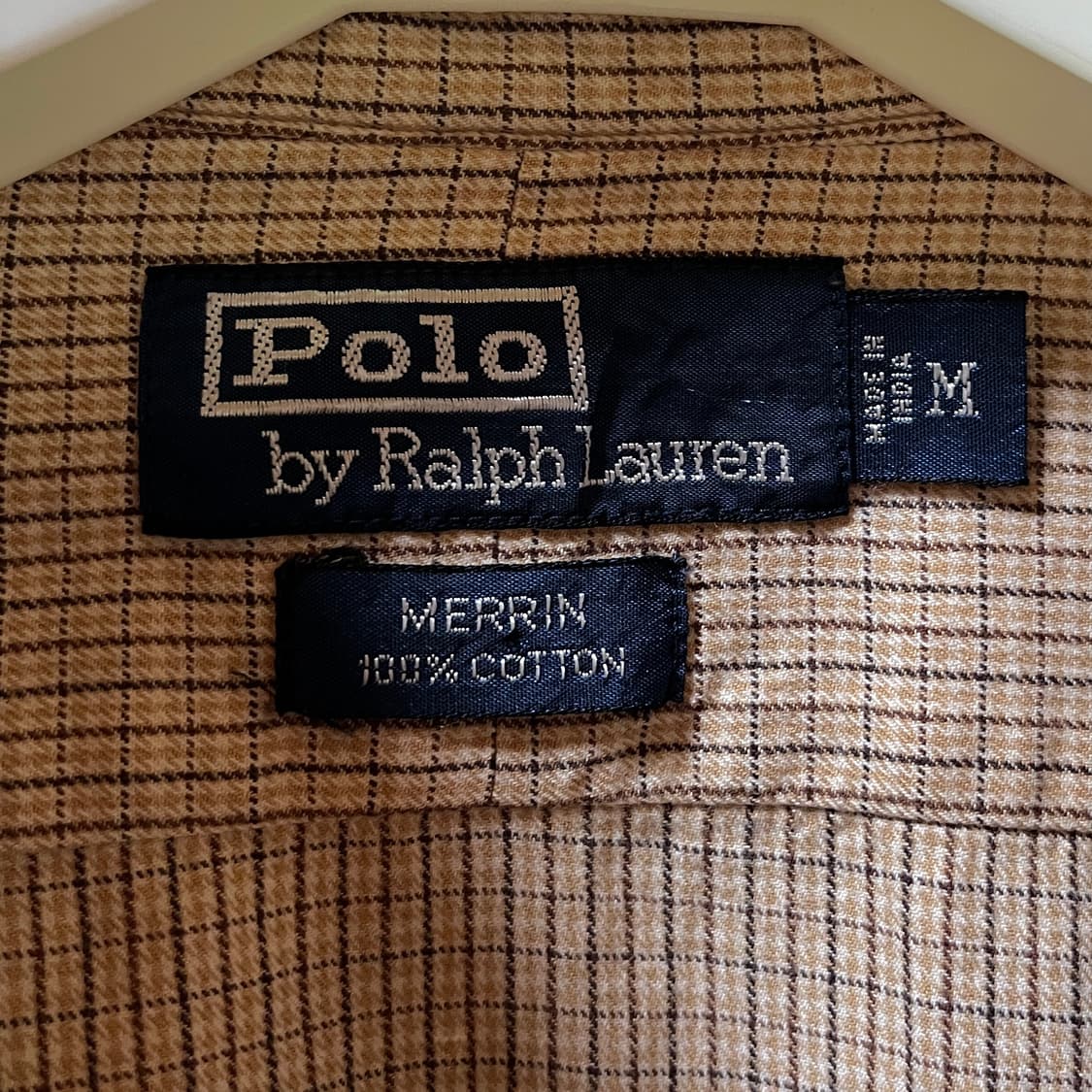00s 폴로 랄프로렌 인디아 메이드 MERRIN 셔츠 상품이미지2