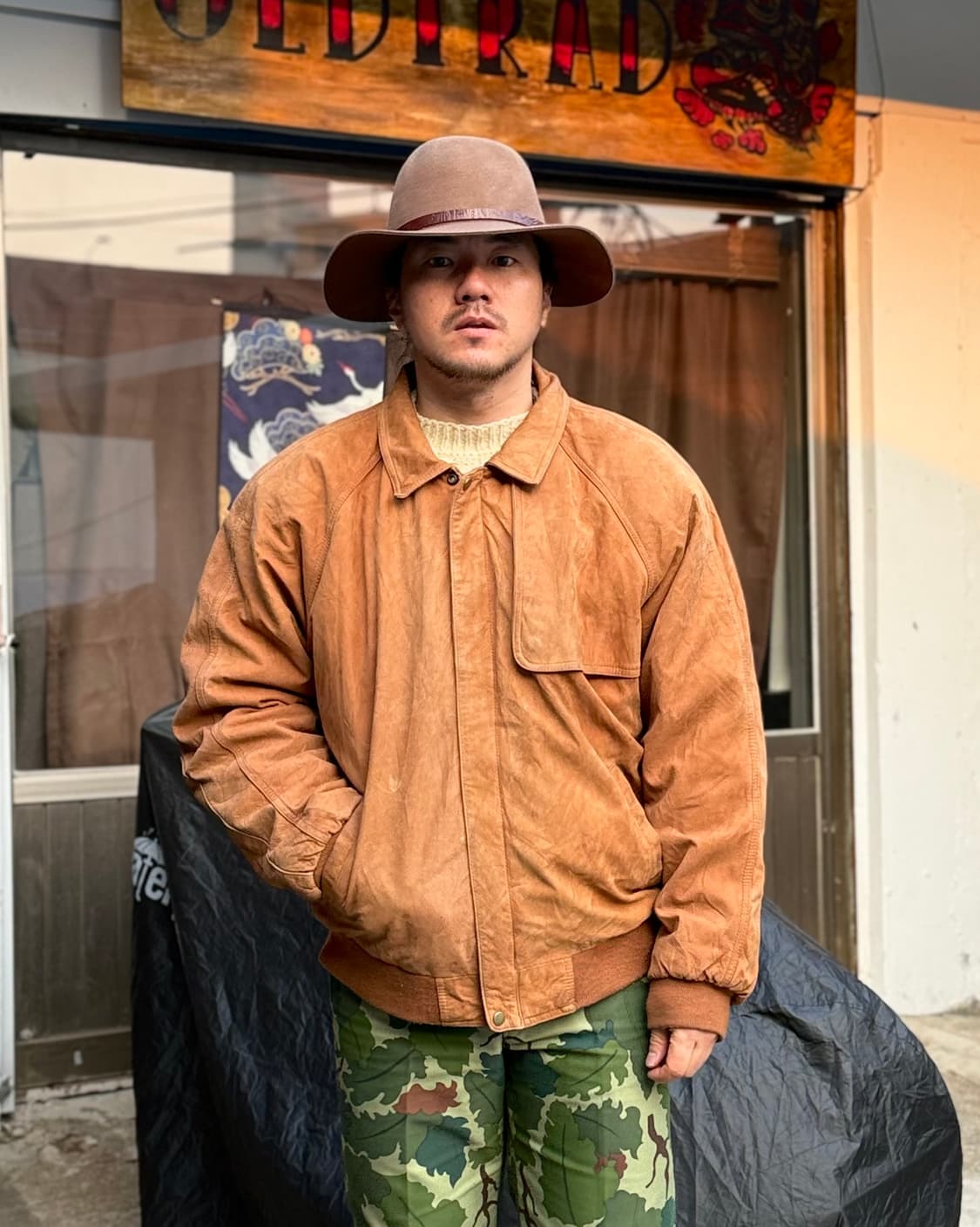 90‘s 말보로 스웨이드 자켓 XL 상품이미지7