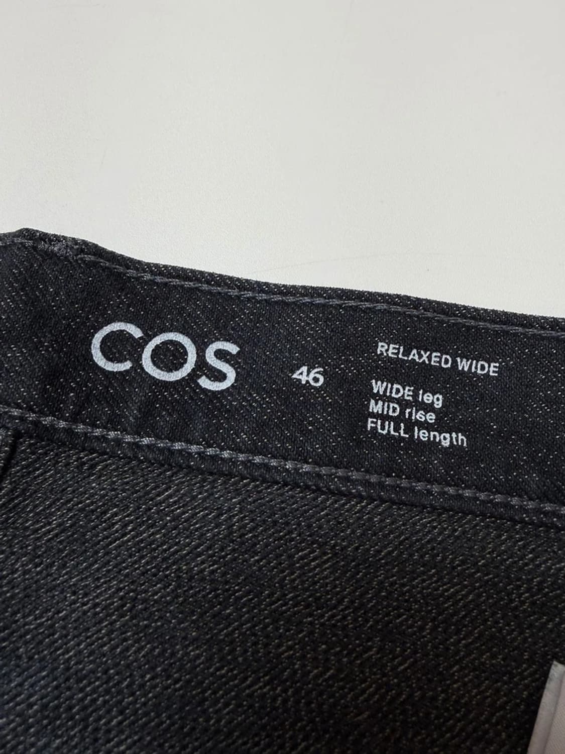 코스 COS 릴렉스드 와이드 데님 팬츠 PN9195 상품이미지6