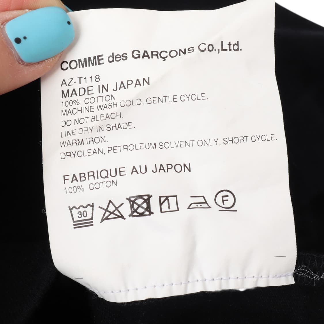 꼼데가르송 하트 와펜 롱슬리브 상품이미지10