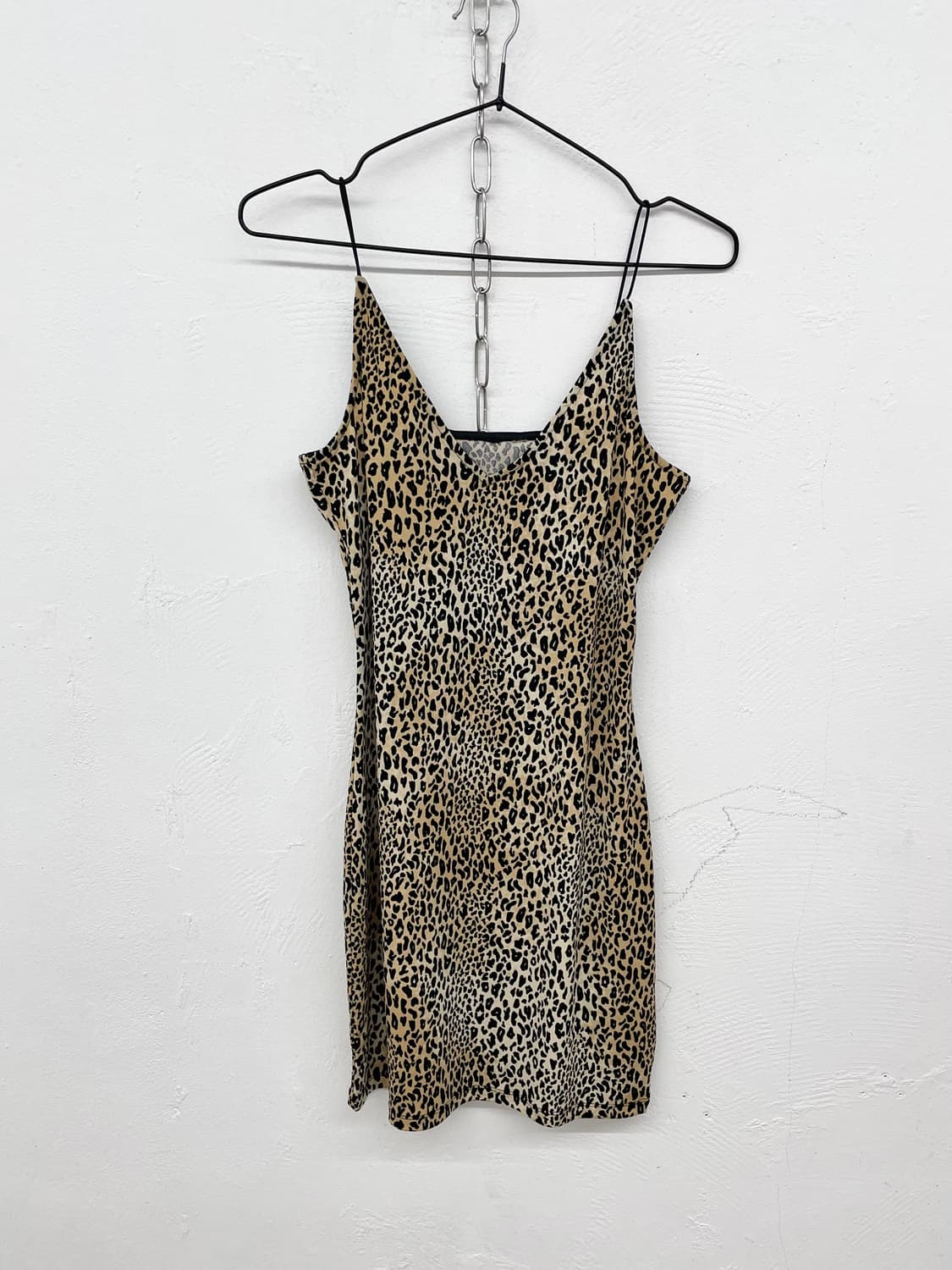 갸루 레오파드 원피스 상품이미지4