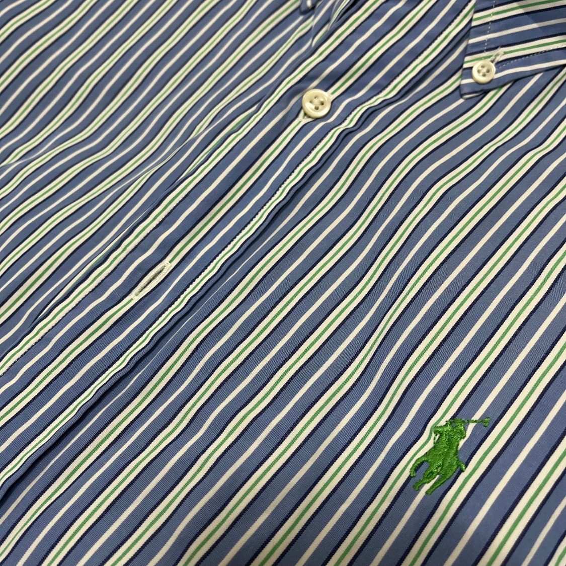 폴로 랄프로렌 버튼다운 스트라이프 셔츠 L/100 상품이미지7