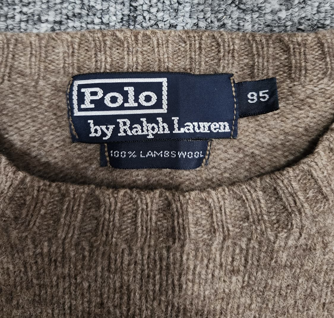 폴로 랄프로렌 빈티지 90s 램스울 니트 95 상품이미지5