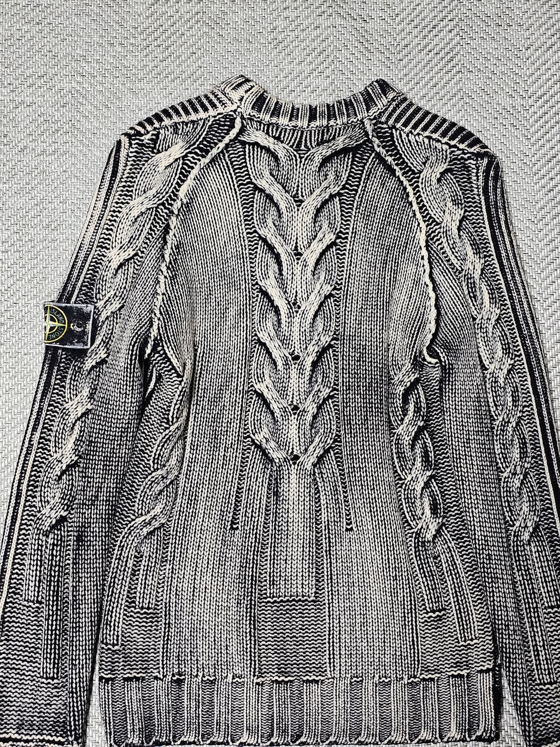 스톤아일랜드 프로스트 핸드 코러싱 니트 상품이미지3