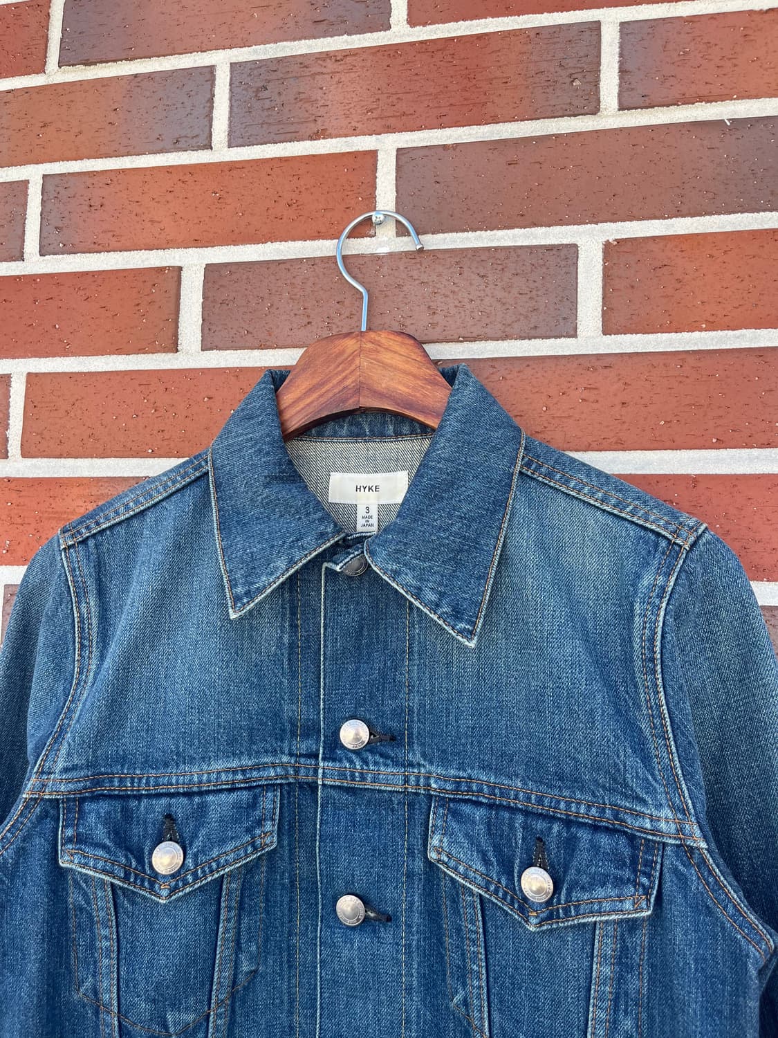 Hyke (Made in Japan) 데님 자켓 상품이미지2