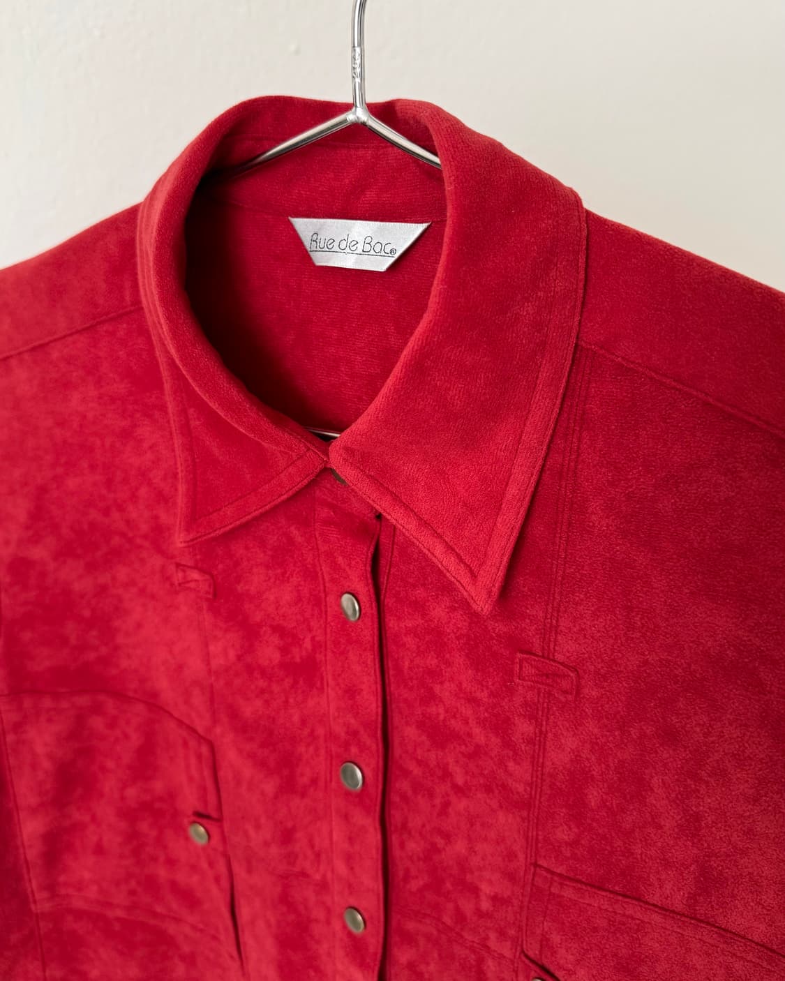 빈티지 스웨이드 셔츠 상품이미지4