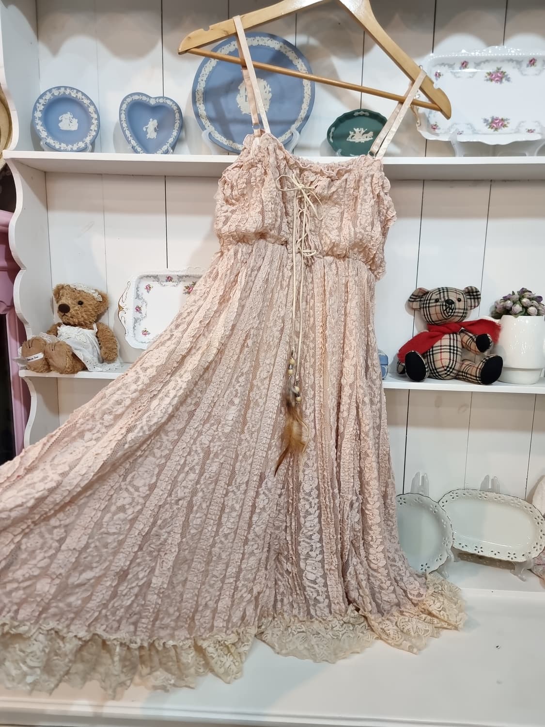 레이스 캉캉 스트랩 원피스 상품이미지9