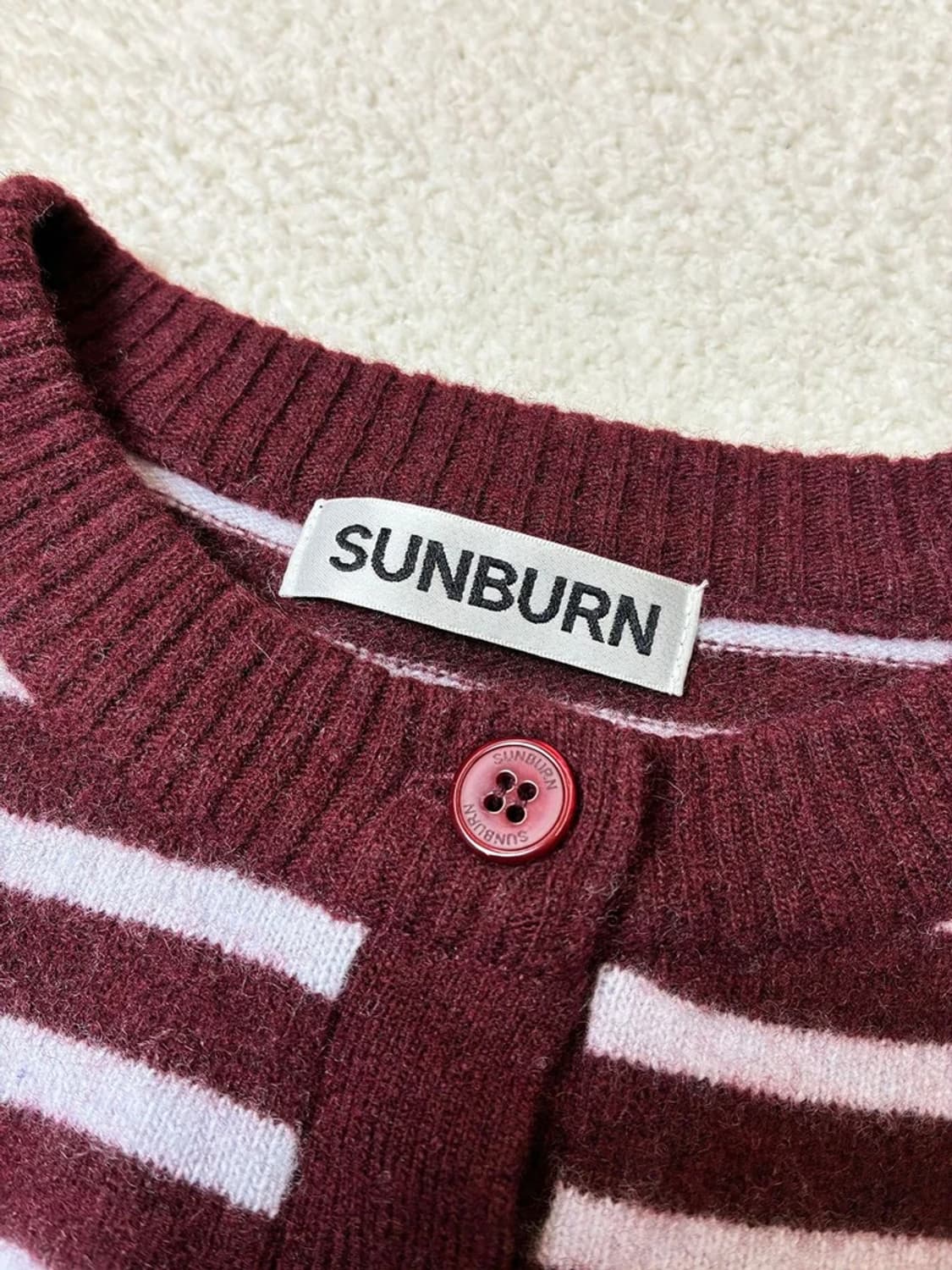 선번프로젝트 25FW 캐시미어 블렌드 라운드 가디건 PN6310 상품이미지4