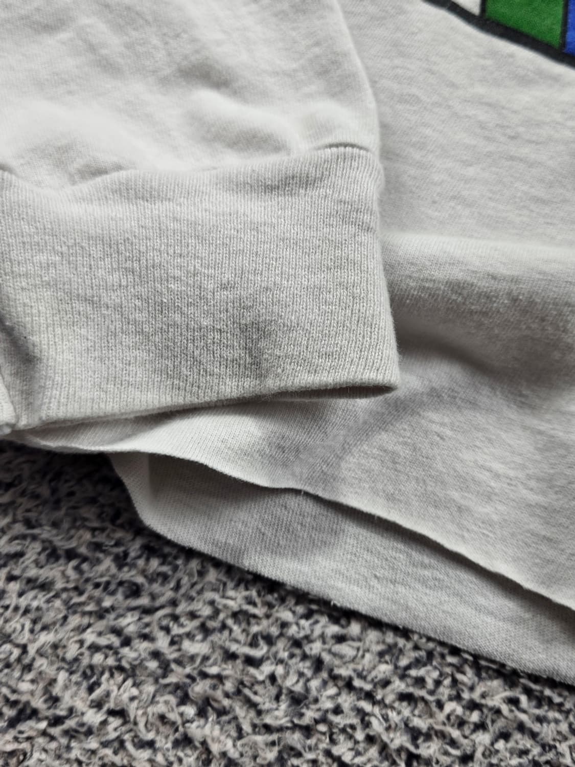 90's USA 시그널스포츠 롱슬리브 긴팔티셔츠 크롭 (L)/ 11816 상품이미지10