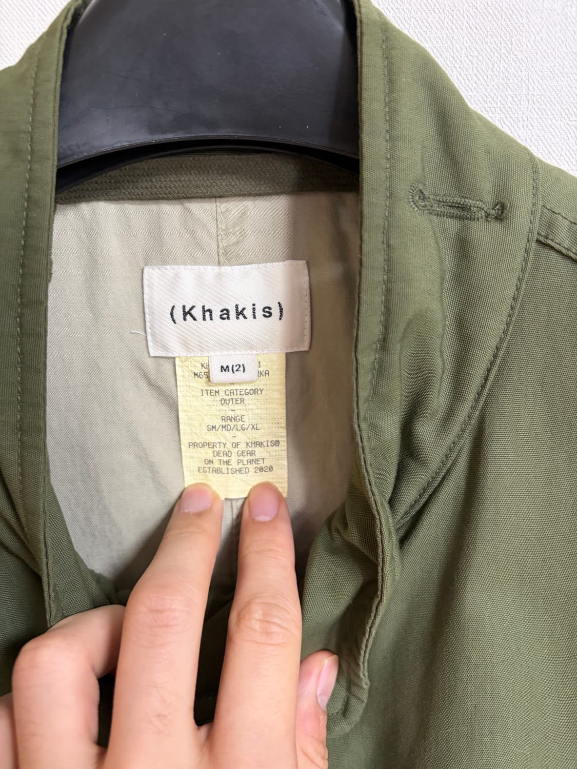 [M]24fw 카키스 m65 필드파카 올리브 그린 상품이미지4