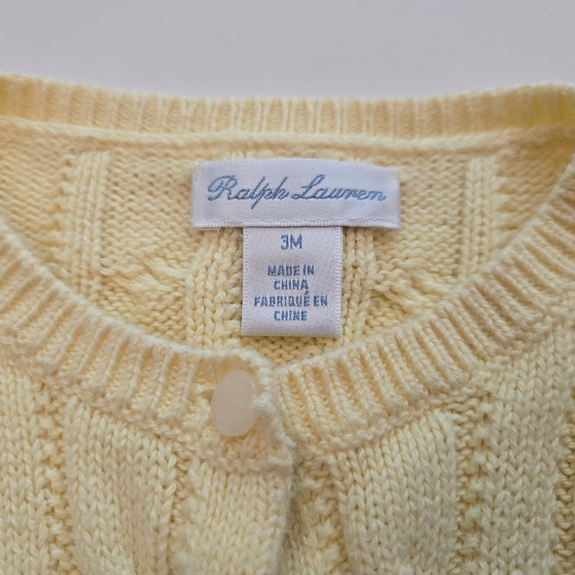 3M 폴로 랄프로렌 여아 가디건 2벌 일괄 상품이미지3