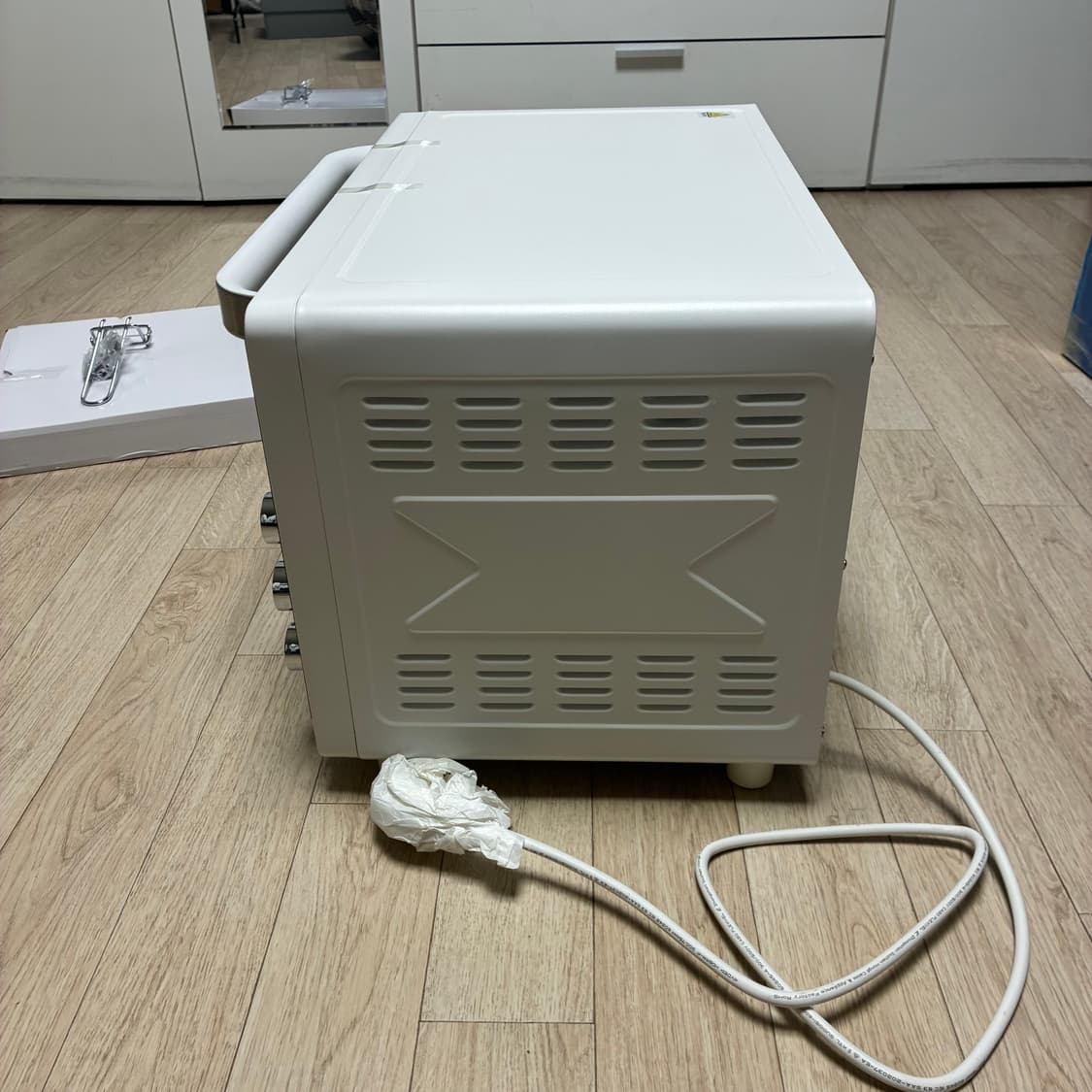 [새상품] 코렐 데일리 에어프라이어 대용량 33L (저스트화이트 색상) 상품이미지6