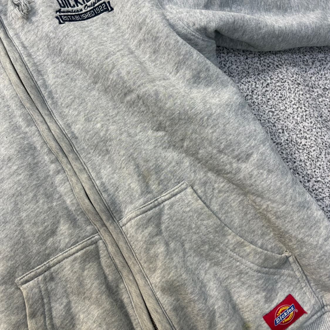 S 디키즈 남성 보아털 후드 집업 자켓 0402J 상품이미지6