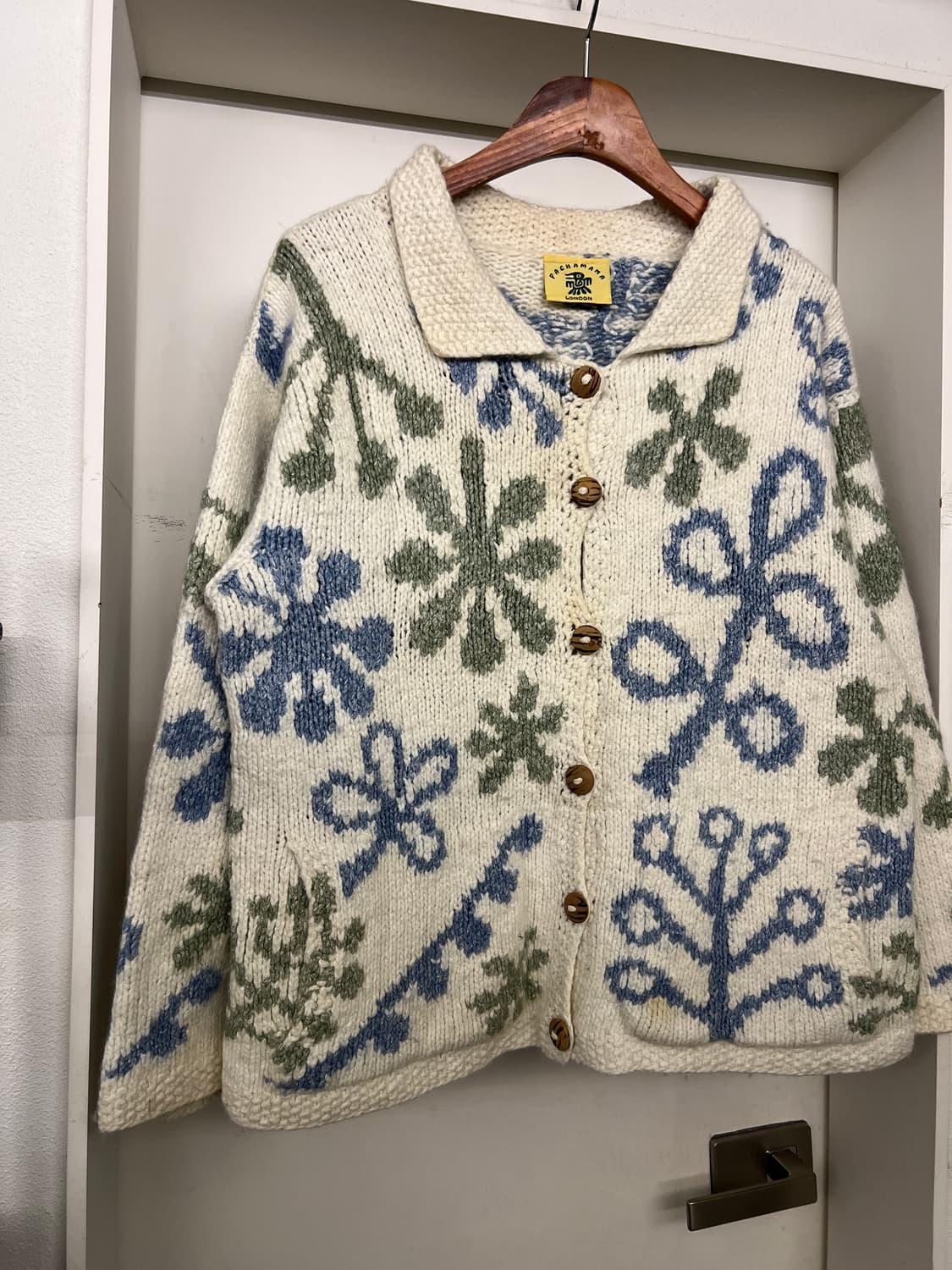 PACHAMAMA LONDON HANDMADE 울가디건 울자켓 상품이미지4