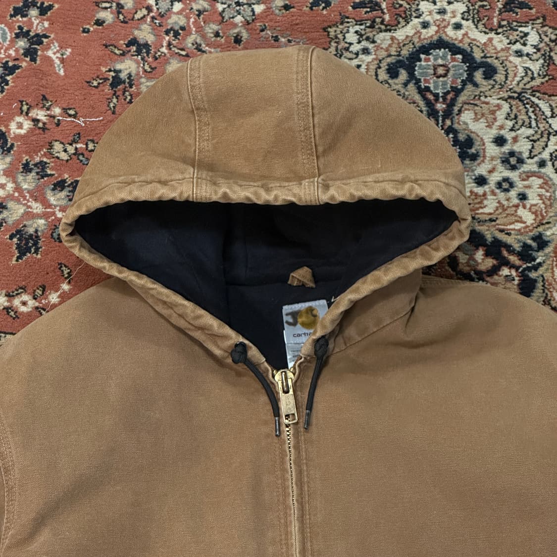 Carhartt 칼하트 j130 brn (XL-XXL) 브라운 액티브자켓 상품이미지3