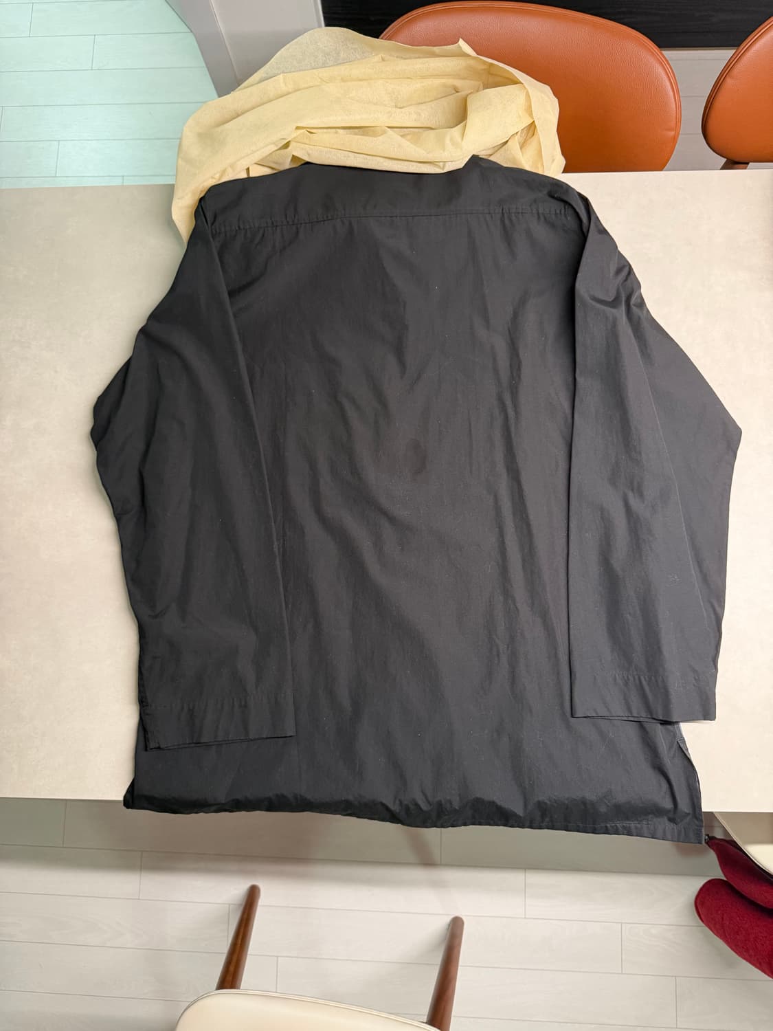 (신세계국내탭⭕️) 요지 야마모토 뿌르 옴므 최상위라인 셔츠 자켓 상품이미지7