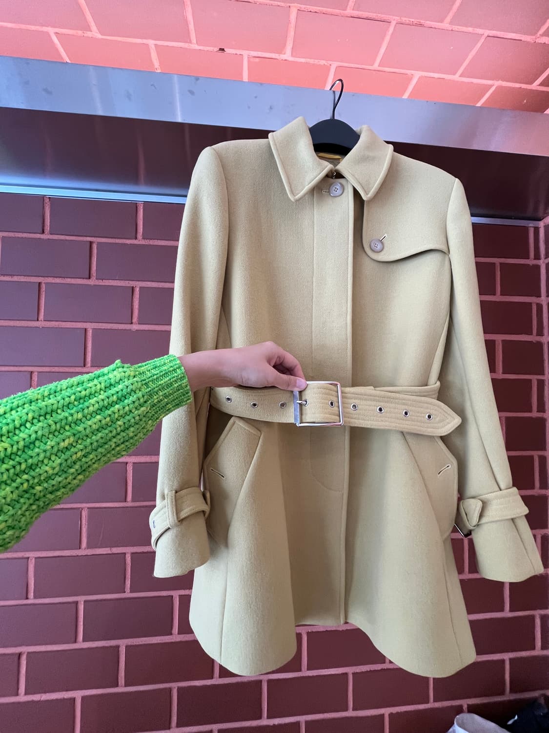 정품 막스마라 울 코트 상품이미지1