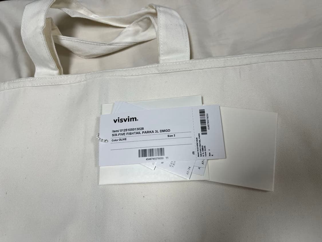 25ss SIX-FIVE FISHTAIL PARKA 3L DMGD 상품이미지10