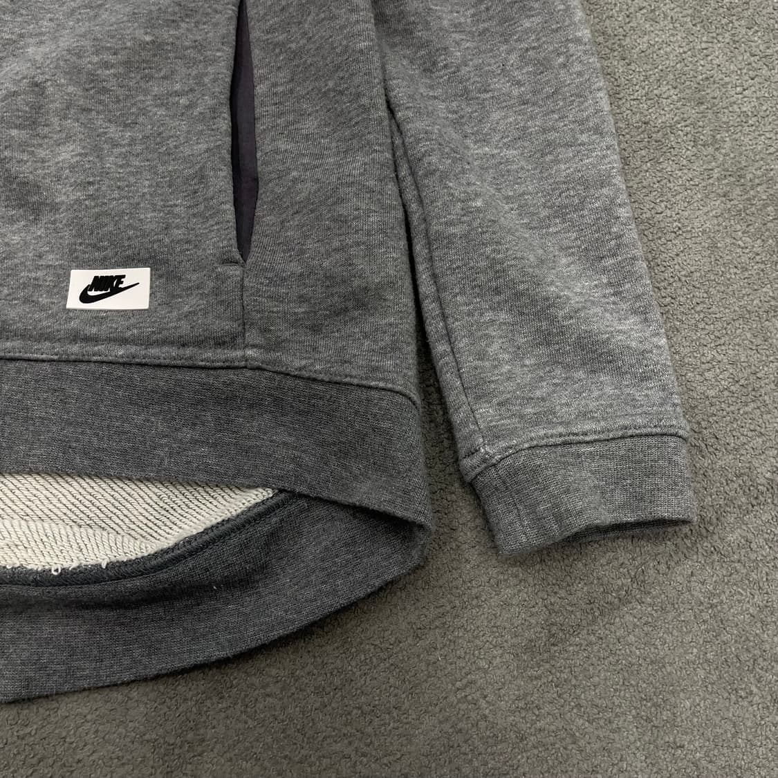 80 나이키 그레이 후드집업 상품이미지3