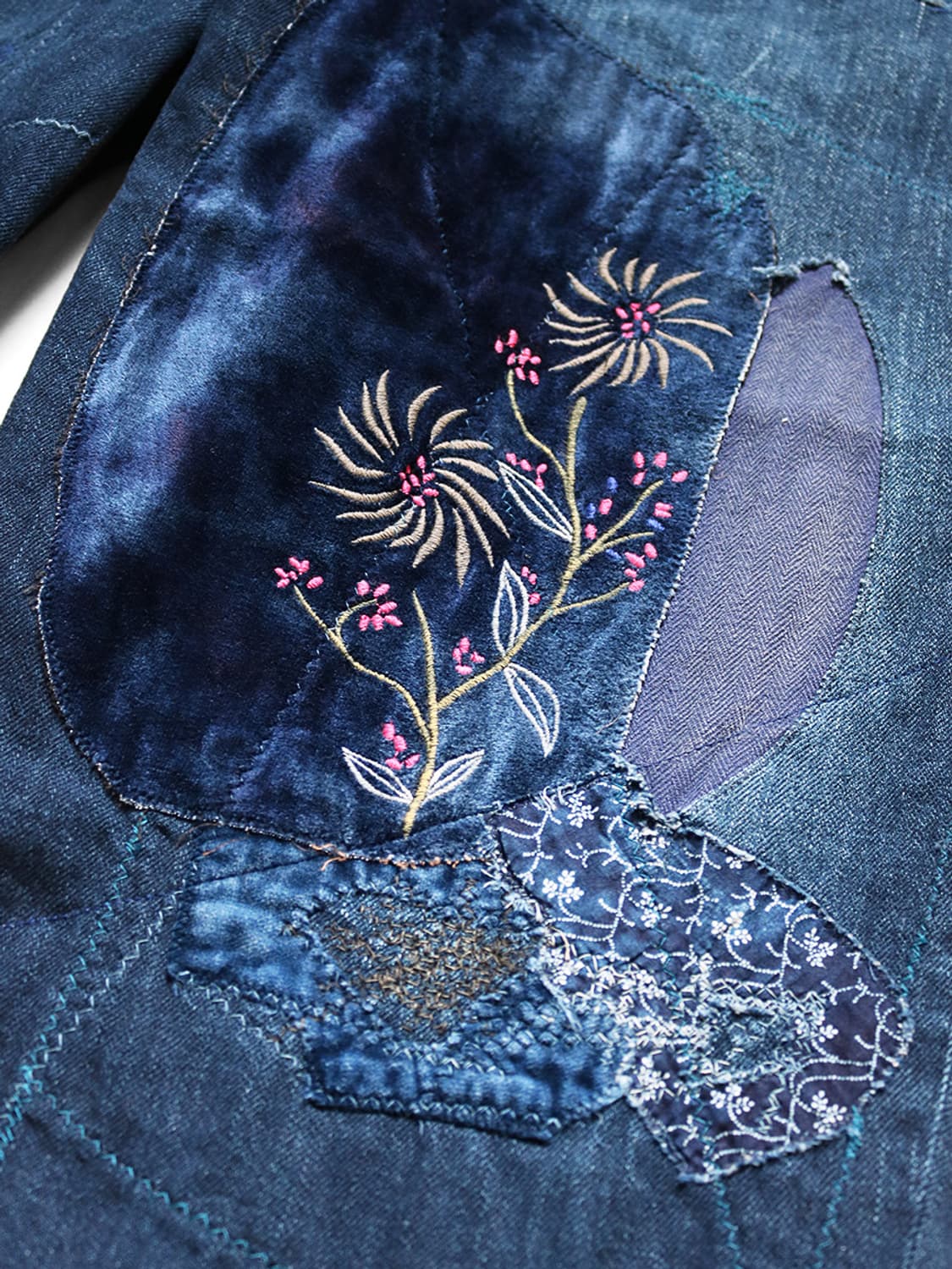 (4) 캐피탈 카츠라기 팬츠 인디고 상품이미지4