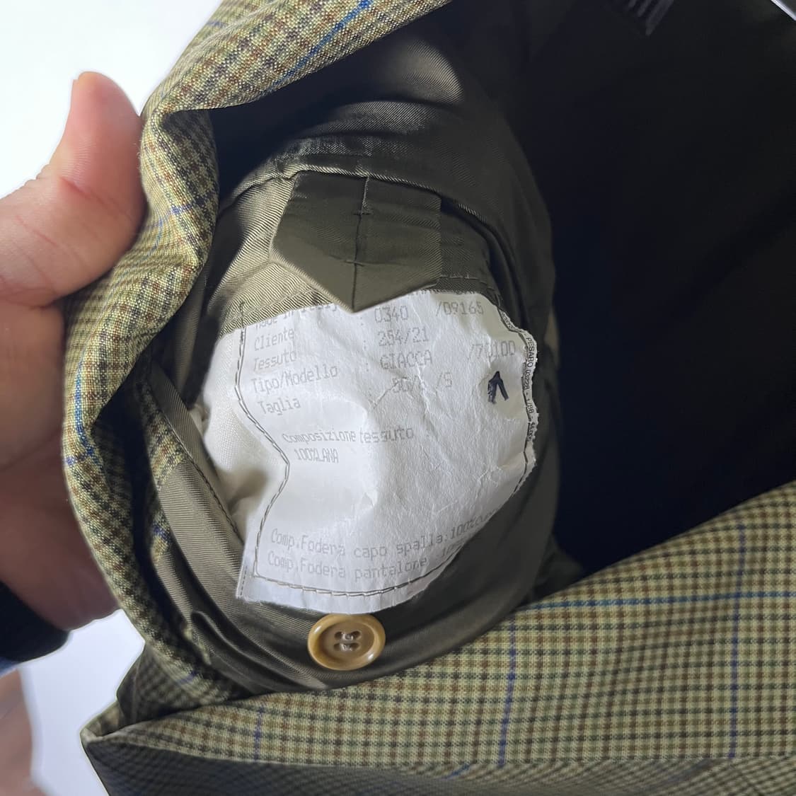 [Luciano Barbera] 루치아노 바르베라 울 자켓 상품이미지5