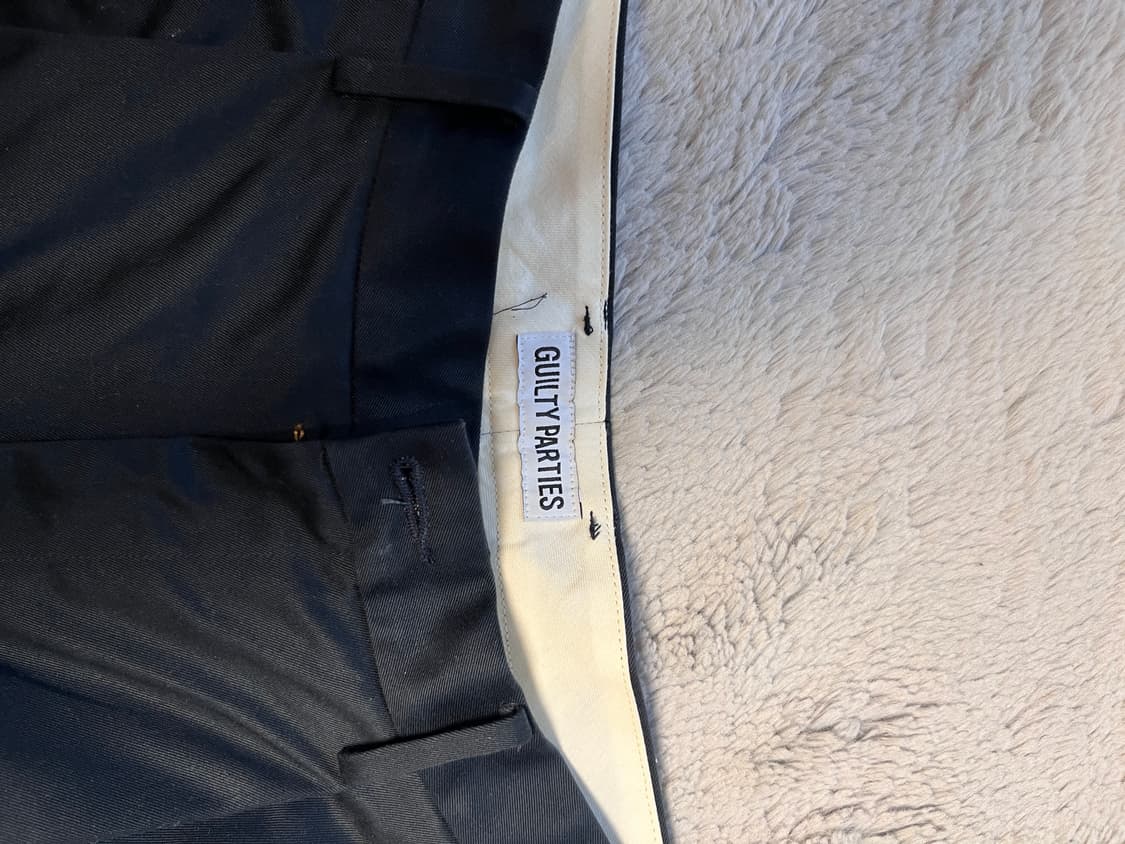 와코마리아 플리츠 팬츠 [S] 상품이미지2