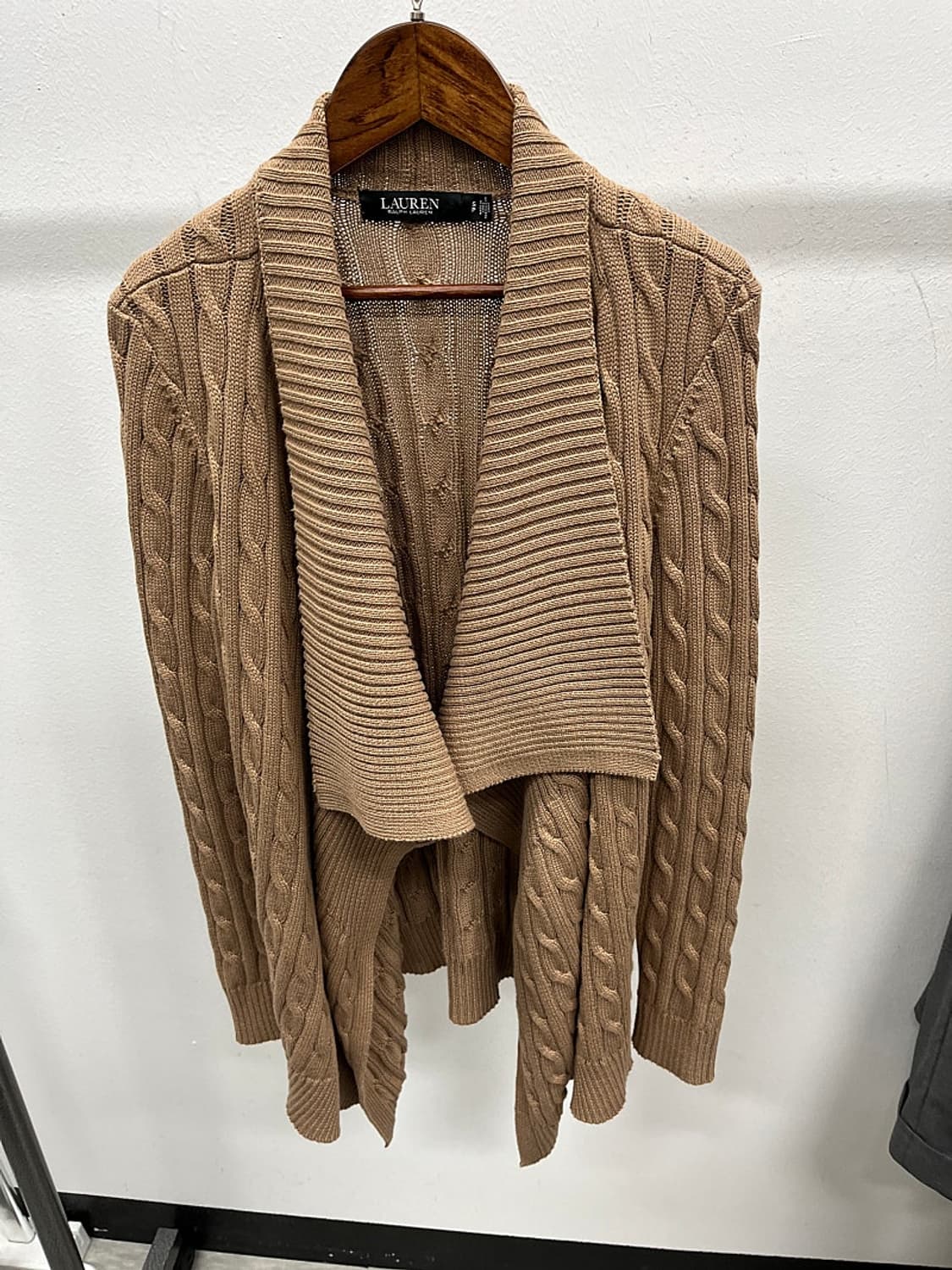 여) 랄프로렌 논버튼 케이블 가디건  상품이미지2