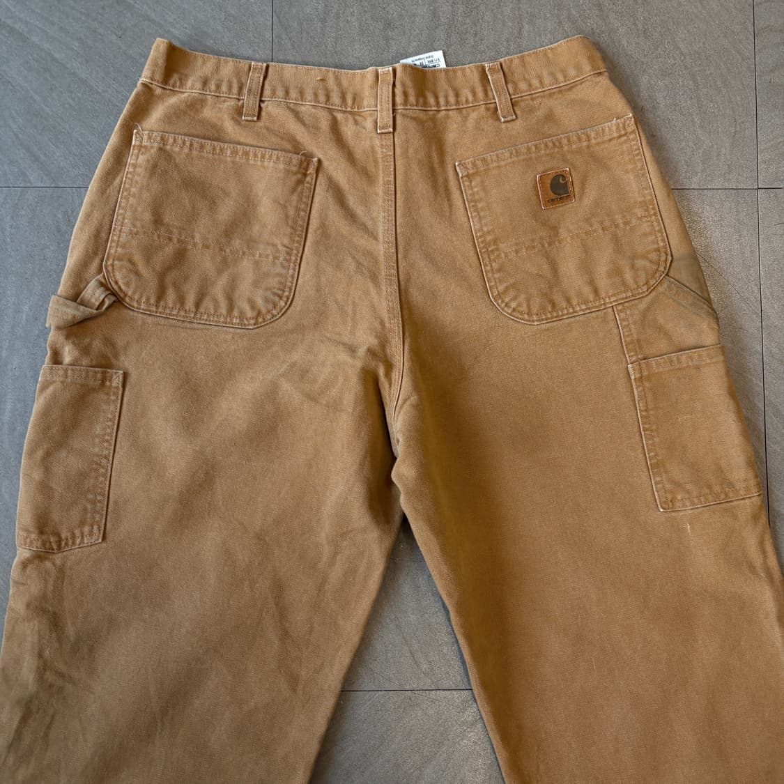 칼하트 정품 오리지널 브라운 카펜터 팬츠  상품이미지2