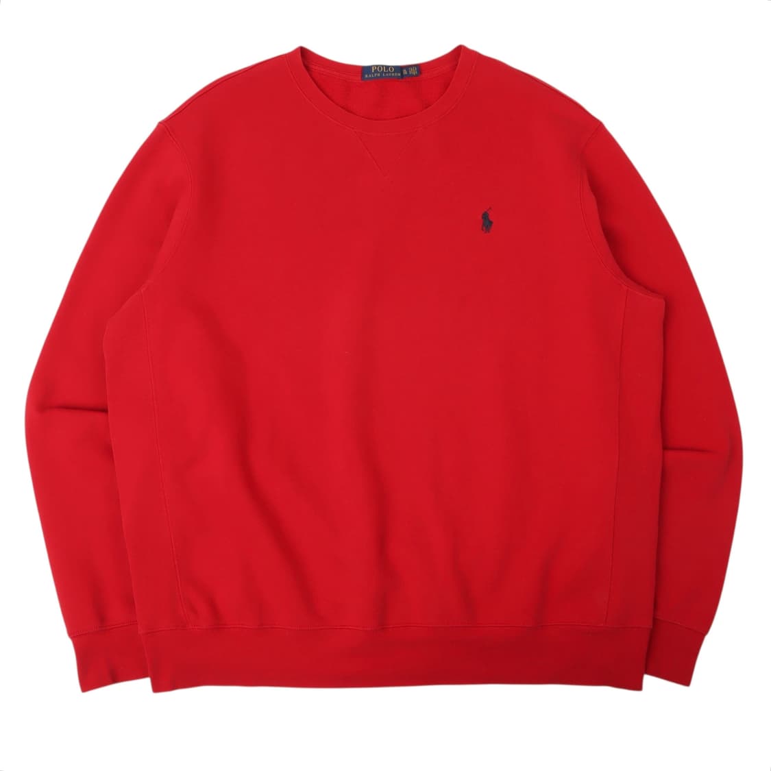 폴로 랄프로렌 레드 크루넥 스웻셔츠 상품이미지1