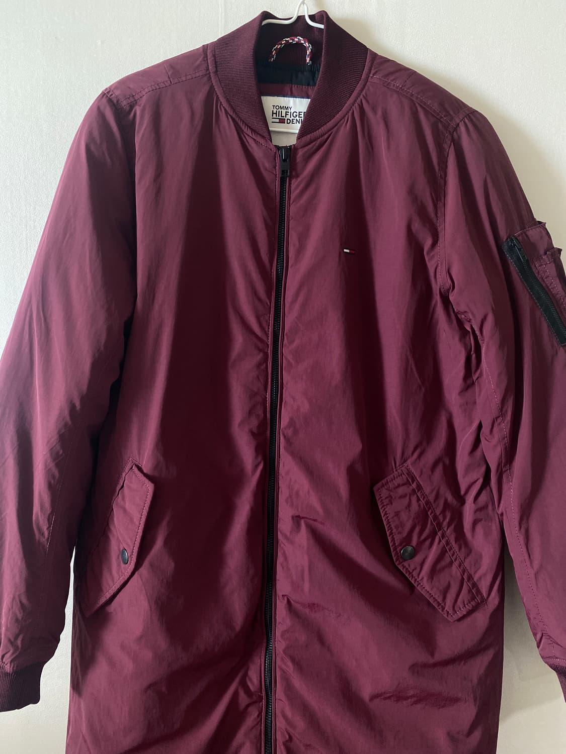 타미힐피거 덕다운 봄버 롱자켓 상품이미지2