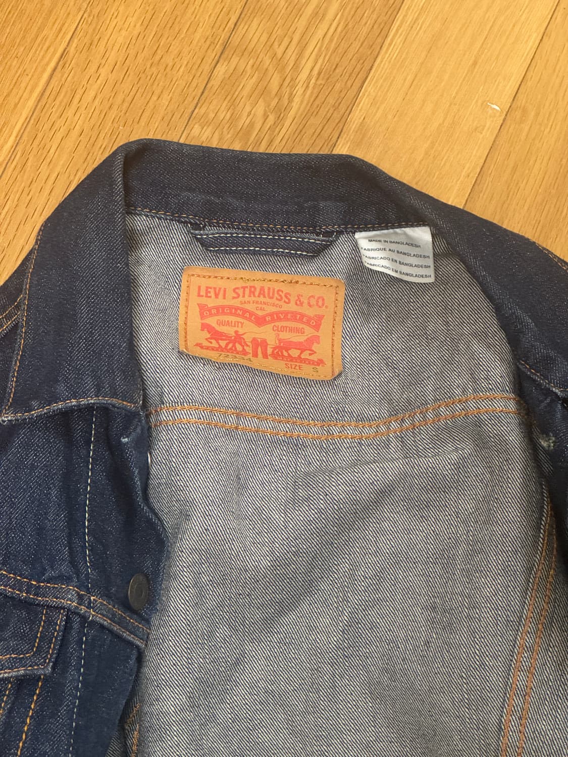 리바이스 청자켓 상품이미지4